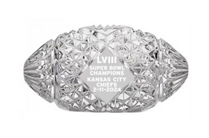 Celebrate the Chiefs' Victory with a Touch of Brilliance: The Waterford Crystal Super Bowl Football