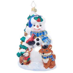 Christopher Radko 2024 NEW Wintery Pals Ornament