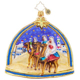 Christopher Radko 2024 NEW Two Scenes Of The Savior Ornament