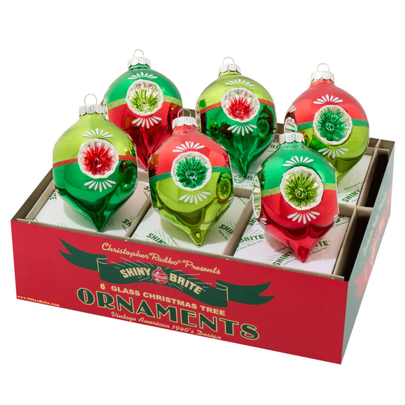 Christopher Radko NEW 2025 Holiday Splendor 6 Count, 3.25