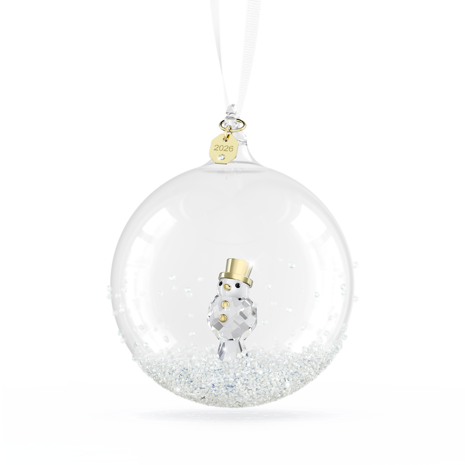 Swarovski 2026 Annual Ball Snowman Ornament