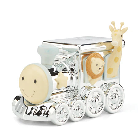 Reed & Barton 2025 NEW Animal Train Snow Train Bank