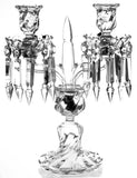 Baccarat Bambous 2 Light Standing Candelabra