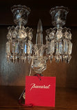 Baccarat Bambous 2 Light Standing Candelabra