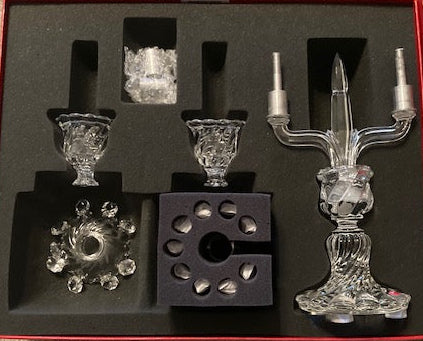 Baccarat Bambous 2 Light Standing Candelabra