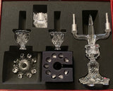 Baccarat Bambous 2 Light Standing Candelabra
