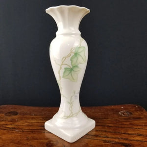 Belleek Pottery Classic 7.5" Ivy Bud Vase