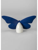 Lladro Butterfly Golden & Blue