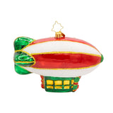 Christopher Radko 2025 NEW Dated Flying Over The Years Ornament
