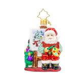 Christopher Radko 2025 NEW Pretty As A Picture Gem