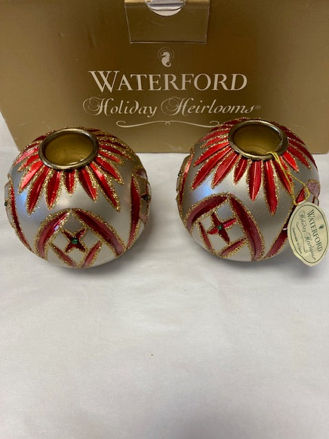 Waterford Holiday Heirlooms Cashel Candlesticks