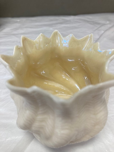 Belleek Pottery Octoganal Lustre Bowl 3