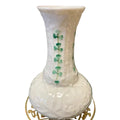 Belleek Pottery Vase Shamrock
