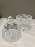 Waterford Crystal Egg Candy Dish With Lid
