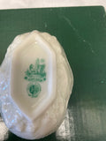 Belleek Pottery Bowl Mini Salt Cellar Shell