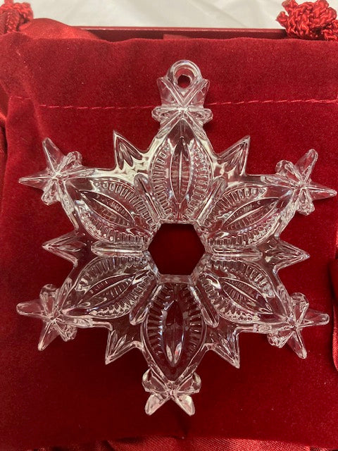 Waterford Crystal SnowCrystal Ornament 08