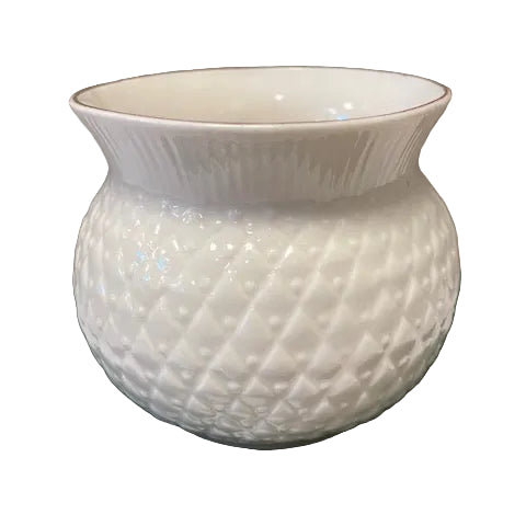 Belleek Pottery Votive Belleek International Society - Irish Thistle