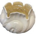 Belleek Pottery Bowl Fern Feather 5"
