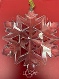 Lenox NEW 2024 Crystal Snowflake Ornament