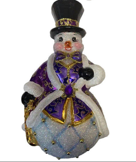 Christopher Radko 2026 NEW Gilded Amethyst Frost Ornament