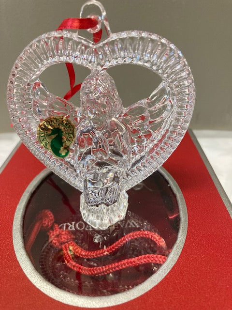 Waterford Crystal Angel Heart Ornament