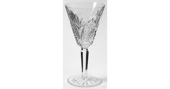 Waterford Crystal Mooncoin Flute, pair