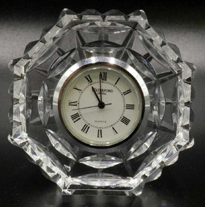 Waterford Crystal Small Octogonal Clock