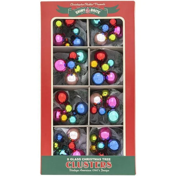 Christopher Radko Shiny Brite Christmas Confetti Clusters .5