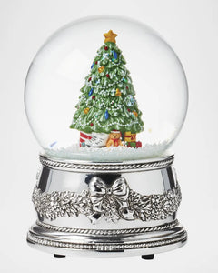 Reed & Barton 2024 NEW Winter Traditions Tree Snow Globe