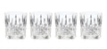 Reed & Barton Crystal Barware Hamilton DOF, 12oz Glasses, Set of 4