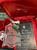 Waterford Crystal All Snug In Their Beds WS  1997 Ornament