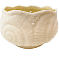 Belleek Pottery Bowl Spiral Shell Sugar