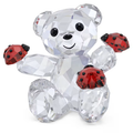 Swarovski Kris Bear Good Luck Red Lady Bug