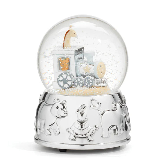 Reed & Barton 2024 NEW Animal Train Snow Globe