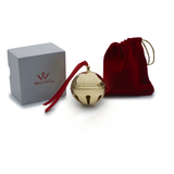 Wallace 2025 NEW 36th Edition Gold Plated Sleigh 3" Bell Ornament