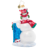 Christopher Radko Frosty Letter Delivery Ornament