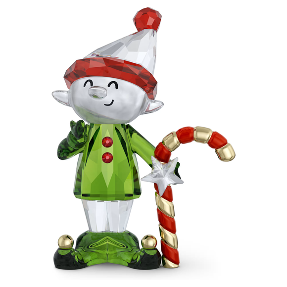 Swarovski 2025 NEW Holiday Cheers Dulcis Elf and Candy Cane