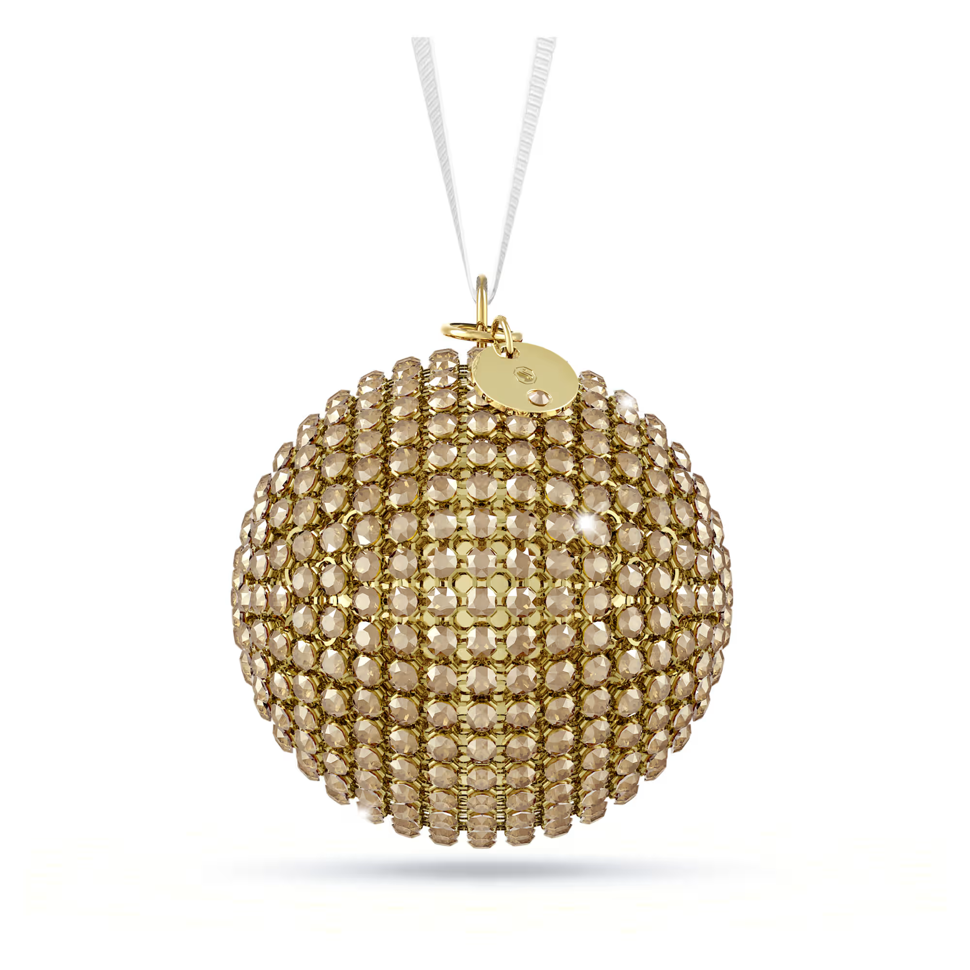 Swarovski Gold Mesh Ball
