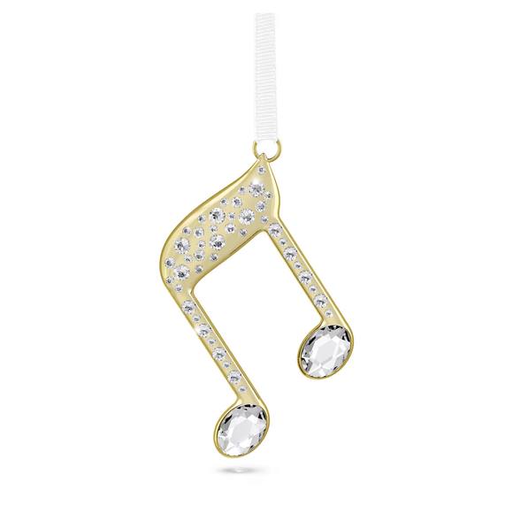 Swarovski 2025 NEW Holiday Magic Double Music Note Ornament