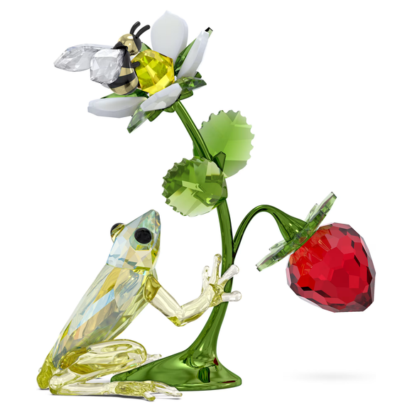 Swarovski 2024 NEW Colored Nature Idyllia Frog