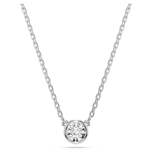 Swarovski 2024 NEW Imber Stud Pendant Round Rhodium Plated