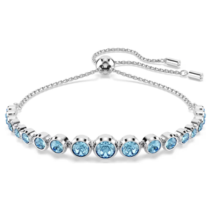 Swarovski 2025 NEW Imber Bracelet Mixed Round Blue Crystals