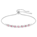 Swarovski 2026 NEW Matrix Bracelet Round Cut, Pink