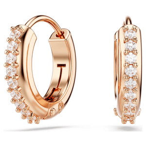 Swarovski NEW 2024 Matrix Mini Hoops Rose Gold