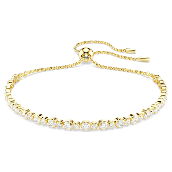 Swarovski 2025 NEW Matrix Tennis Bracelet Gold-tone plated