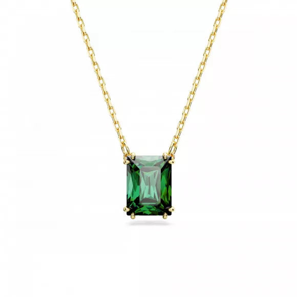 Swarovski 2023 NEW Matrix Emerald Green Cut Pendant