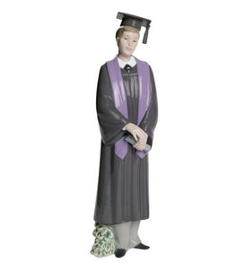 Lladro NAO Male Graduate