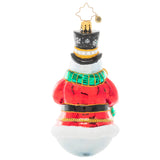 Christopher Radko Holiday Splendor Snowman Ornament