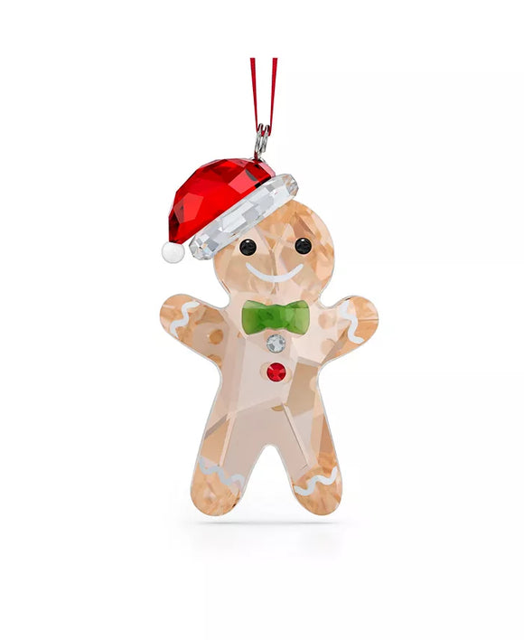 Swarovski 2022 NEW Holiday Cheers Gingerbread Man Ornament