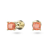 Swarovski 2022 NEW Stilla Orange Stud Earrings Gold-Tone